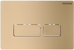 Grossman Инсталляция для подвесного унитаза Pragma 97.03.310 с клавишей смыва золото матовое – фотография-10